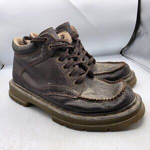 Dr Martens Garvey Mens 11 Brown Leather Chukka Ankle Boots Walking Fashion